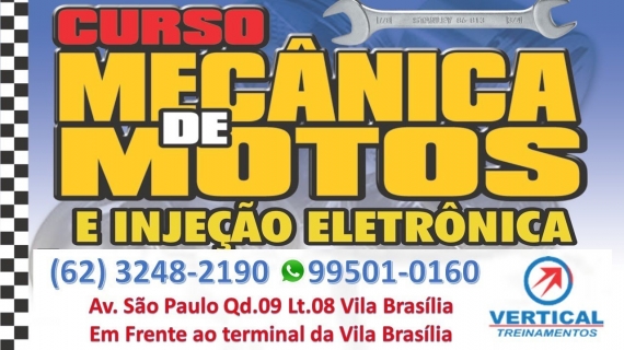 CURSO COMPLETO - MECÂNICA DE MOTO // GOIÂNIA // VERTICALTREINAMENTOS